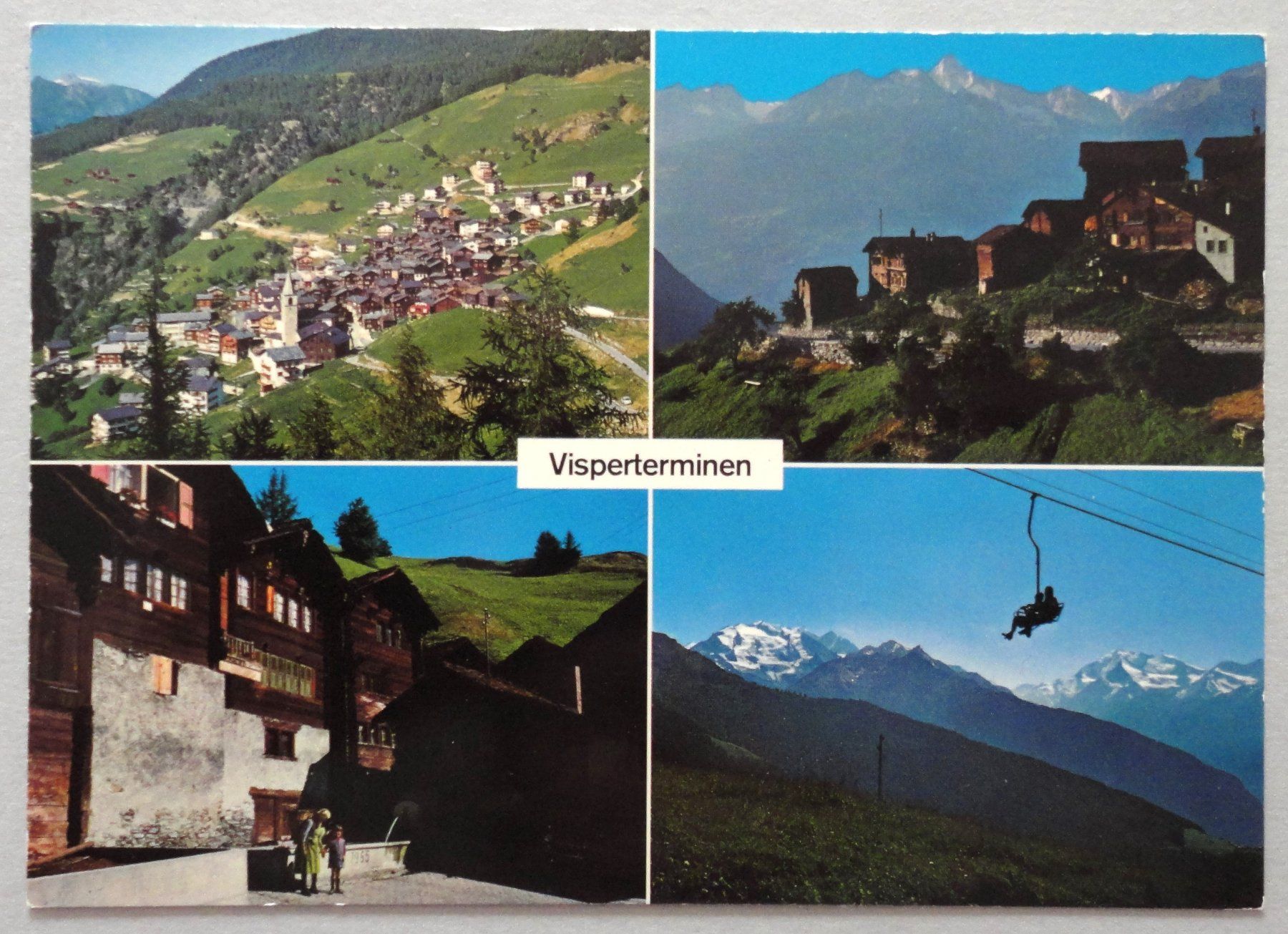 Cartoline postali: Visperterminen 1367 m – Usato da Fétigny venduto da Billy2miny