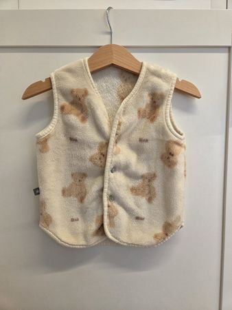 Kuschelige Teddy-Weste Gr. 90–98