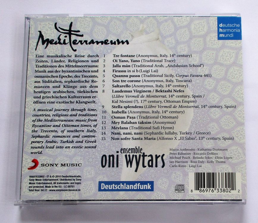 ENSEMBLE ONI WYTARS - Mediterraneum | Kaufen auf Ricardo