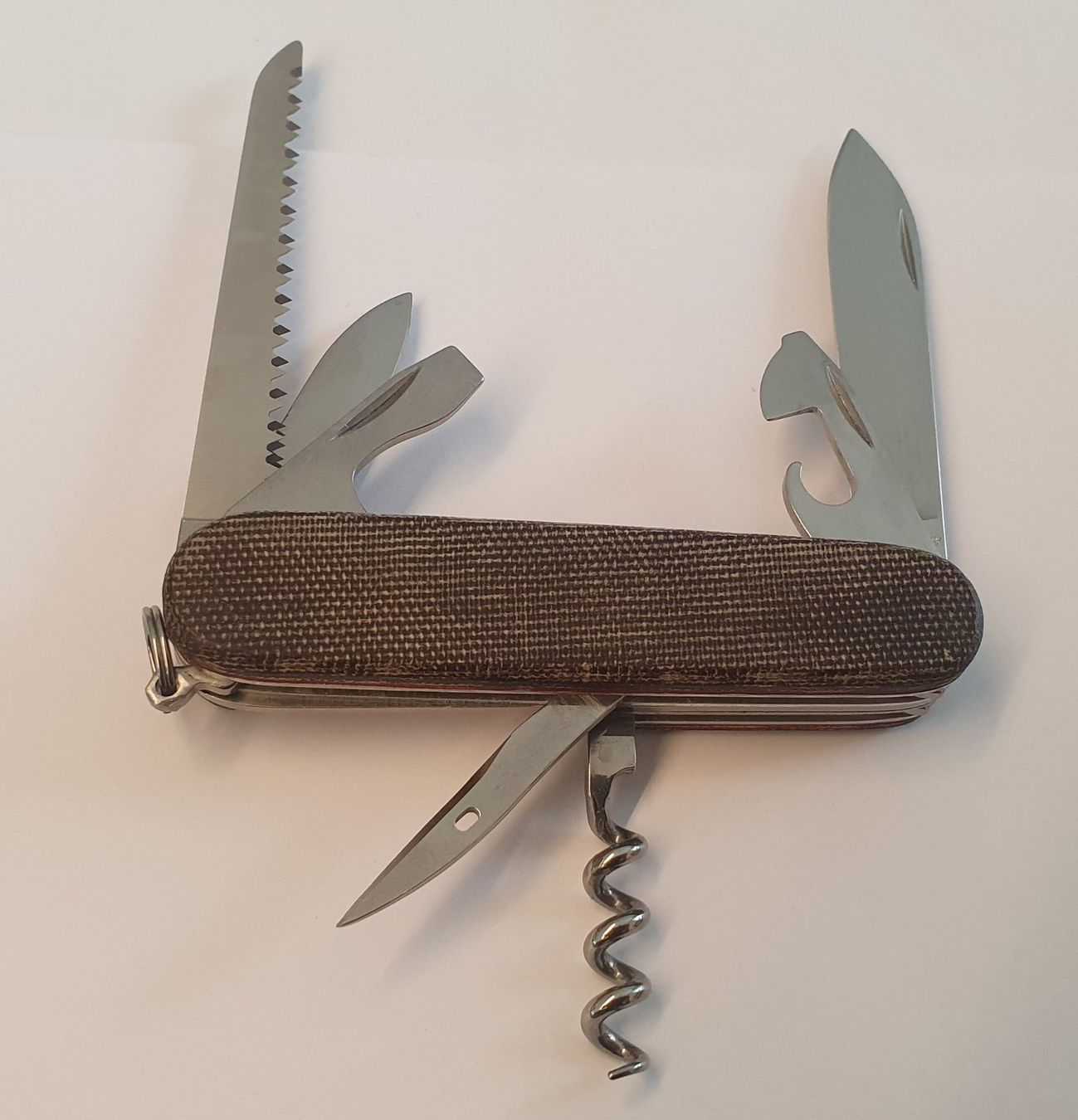 Victorinox Taschenmesser: Victorinox Sackmesser mit Leinen Micarta Griffschalen – Neu (gemäss Beschreibung) aus Härkingen von MarianneSi 2