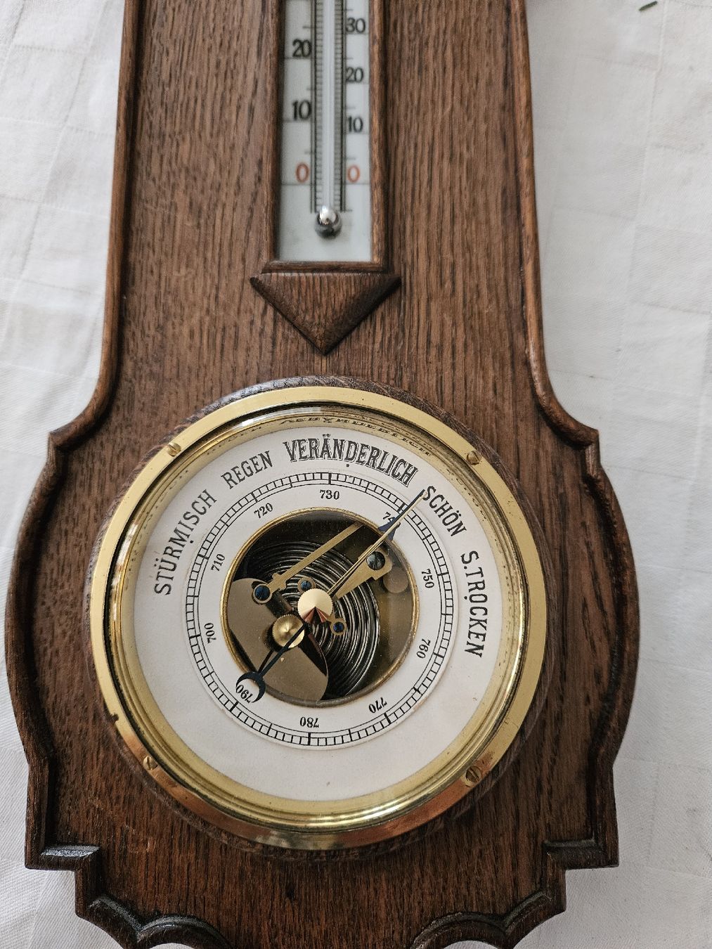 Altro per la casa: Antikes Barometer mit Thermometer, Holz, Top Zustand! – Usato da Wädenswil venduto da Jsi.Z01 2