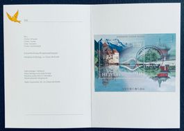 🇨🇭1998 LIVRET & BLOC 1er jour « ÉMISSION SUISSE-CHINE «
