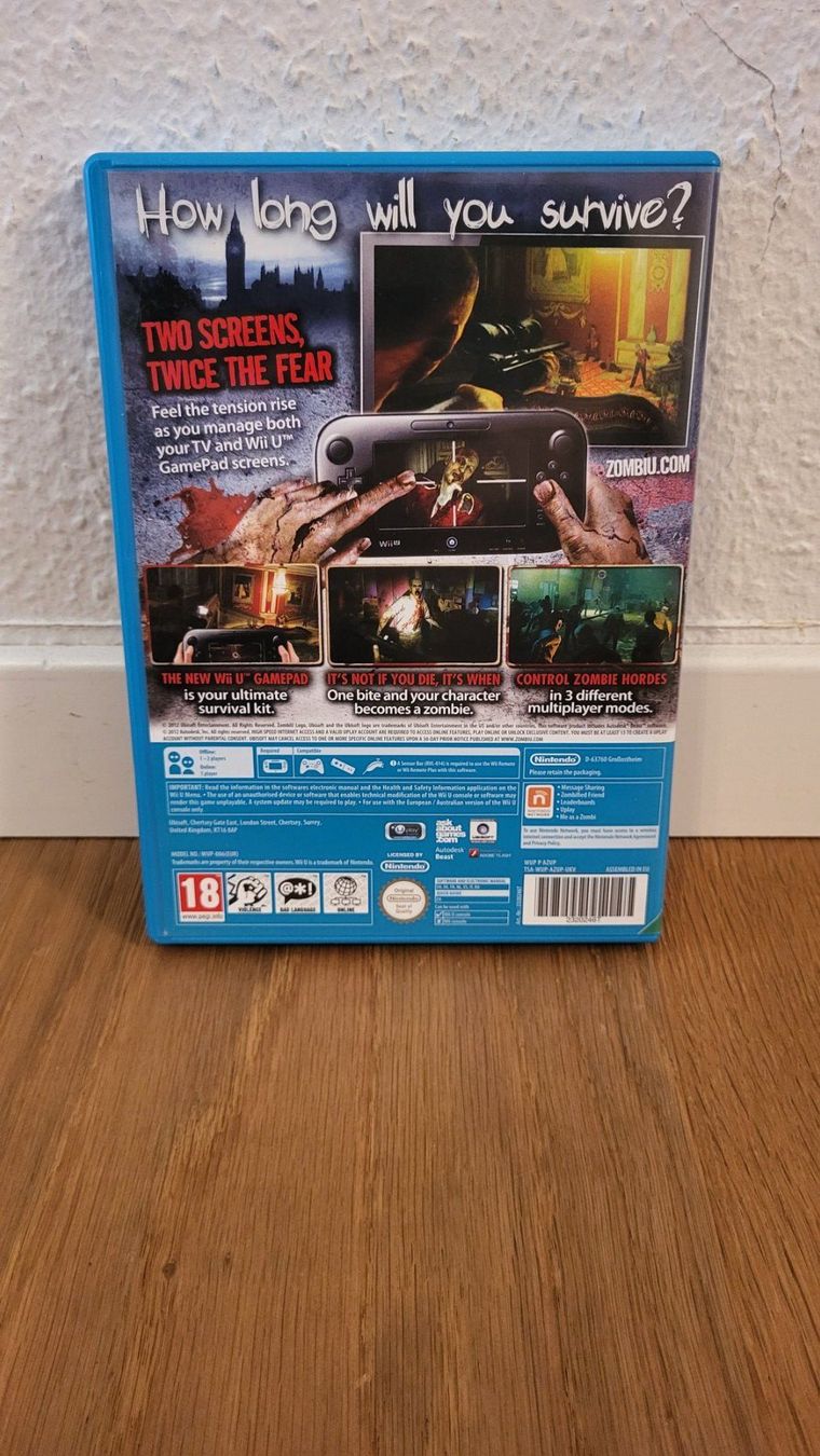 Nintendo Spiele: Nintendo Wii U- ZombiU – Gebraucht aus Münsingen von DigitaleSpielecke 1