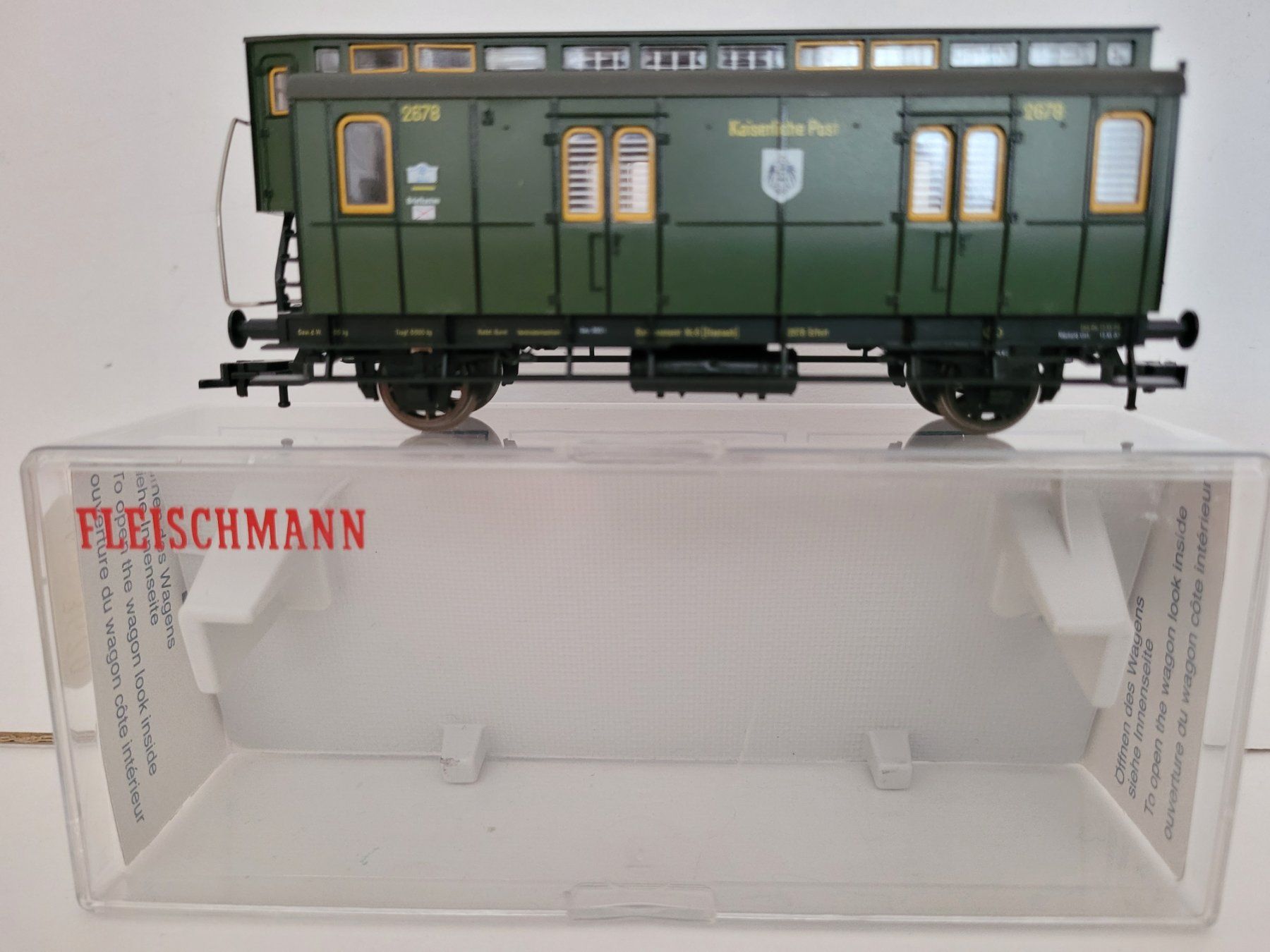 Fleischmann Modelleisenbahnen: Wagon Fleischmann 5811 Oldtimer avec OVP – Gebraucht aus La Tour-de-Peilz von estelle69 1