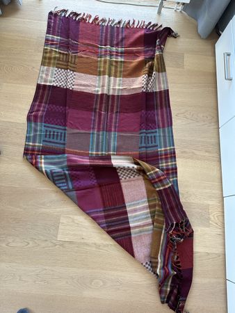 Schöner warmer XXL Winterschal, kariert