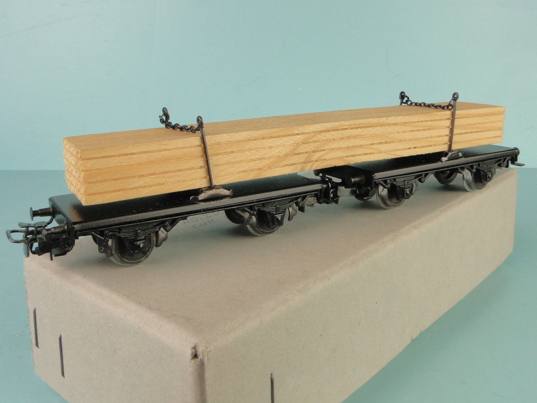 Märklin Modellini di ferrovie: Märklin 4665 Longholzwagen – Usato da Bülach venduto da cann11