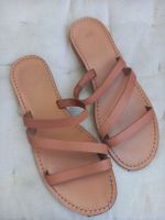 Riemensandaletten aus Leder, H&M Gr. 38
