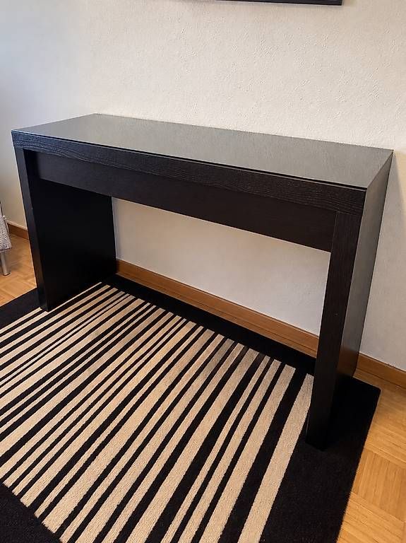 Console: Console Noire IKEA  – Usato da Genève venduto da per_7kcs
