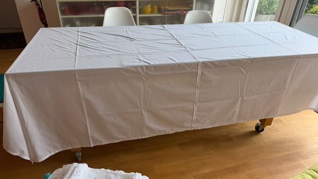 Sonstige Tischwäsche: Tischtuchmoltonersatz oder Tischtuch, XXL, Baumwolle – Gebraucht aus Winterthur von ing_pd8f