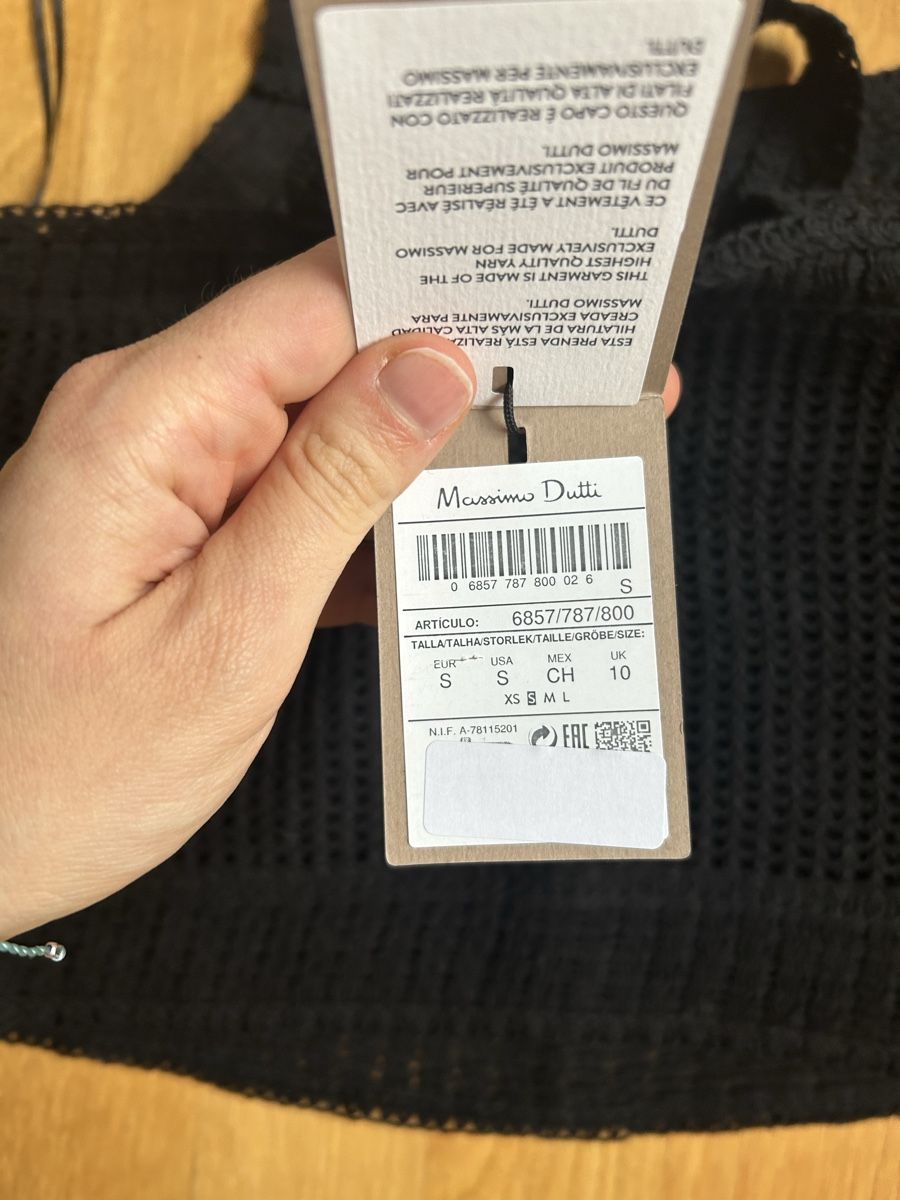 Massimo Dutti Top: Massimo Dutti Top S – Nuovo e nell'imballaggio originale da Zürich venduto da ine_ttt5 1