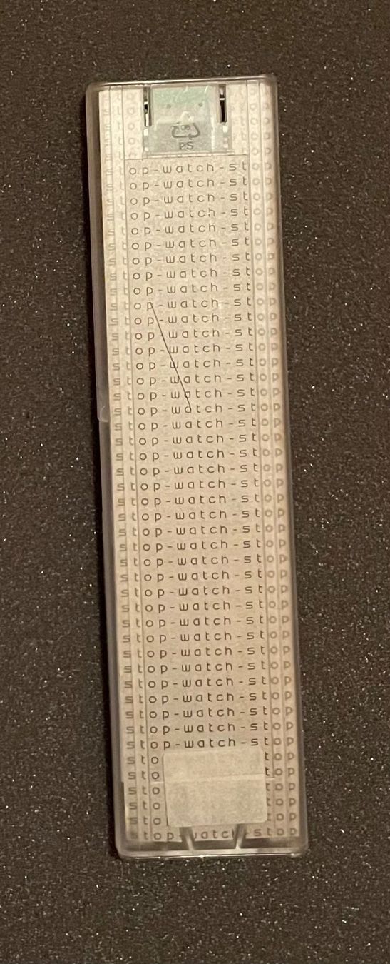 Swatch Smartwatch: Stop Swatch (SSB101) NIGHTSHIFT – Usato da Rüti ZH venduto da Theprojekt 2