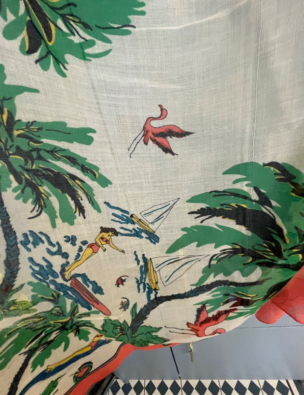 Foulard & Sciarpe: grosses leichtes Baumwolltuch – Usato da Zürich venduto da Pudelkerne 2