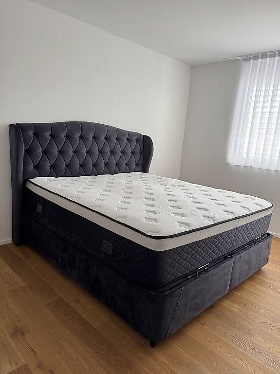 Betten: Boxspringbett Indigo 180x200cm – Gebraucht aus Oberbüren von dijbdn
