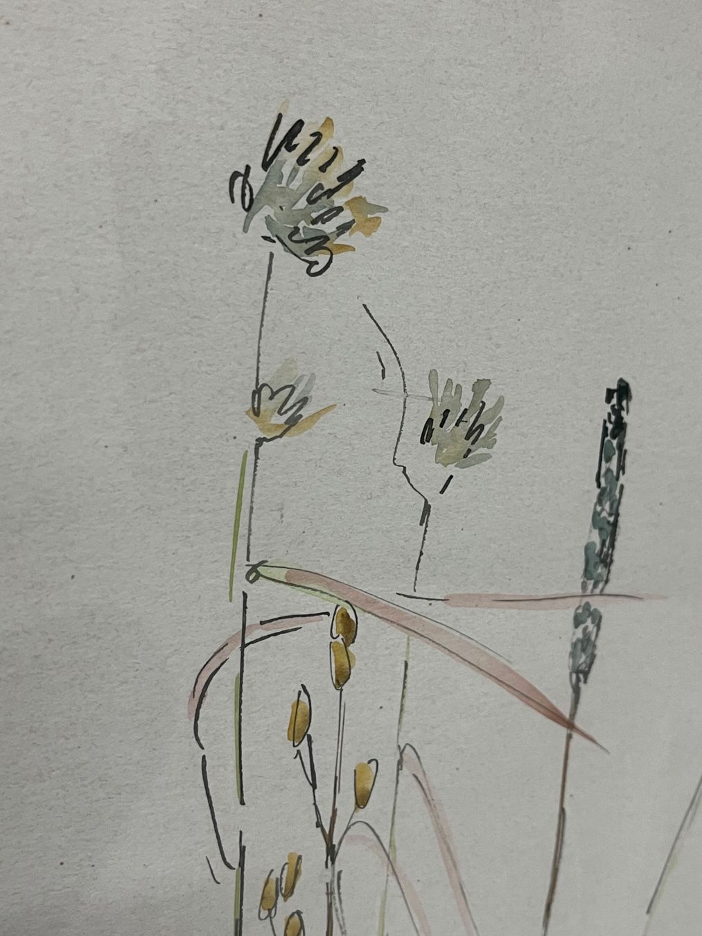 Dipinti: Lukas Düblin 22.9.1981 Aquarell – Usato da Basel venduto da Kaffee_und_Kunst 4