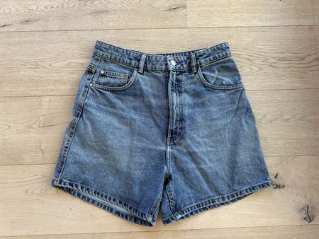 Shorts en jean Zara taille haute, été, taille 38
