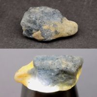 Roh 43.35ct Saphir Blau Madagaskar Natur Edelstein