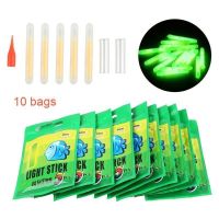 50 x Leuchtstab Fluoreszierende Angelschnur (10 Beutel)