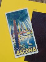 Litho Werbe Vignette / Ascona - Ausgabe ca. 1930