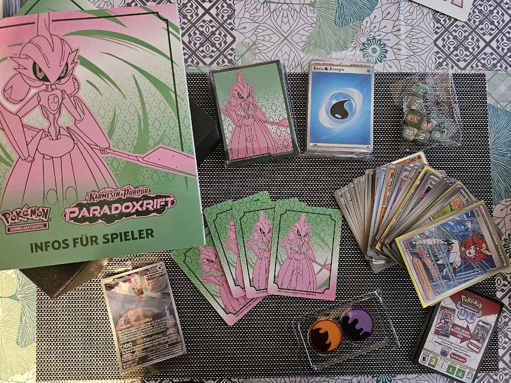 Pokemon Sammlung / Collection Pokemon PARADOX RIFT (Neuf (Voir ...