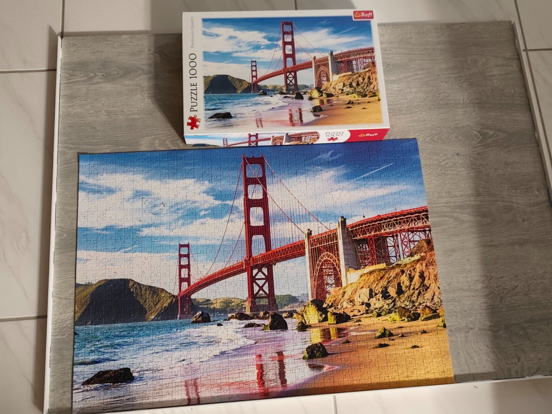 Puzzle: Puzzle 1000 Teile Golden Gate Bridge Trefl – Usato da Eschenbach LU venduto da Orchi