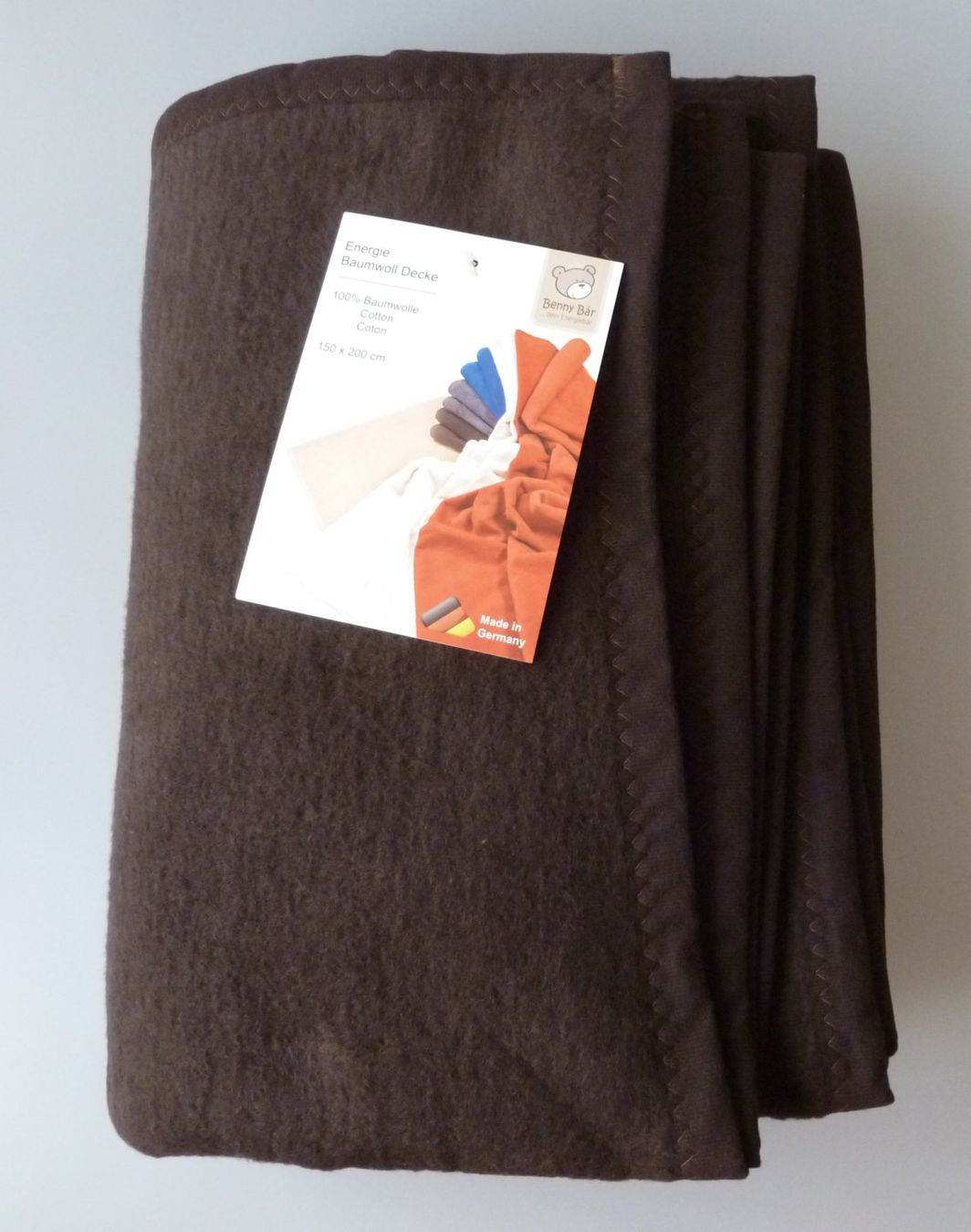 Decken: Energie Wohlfühl-Decke - schoko – Neu und originalverpackt aus Mauren von Yeelen 1