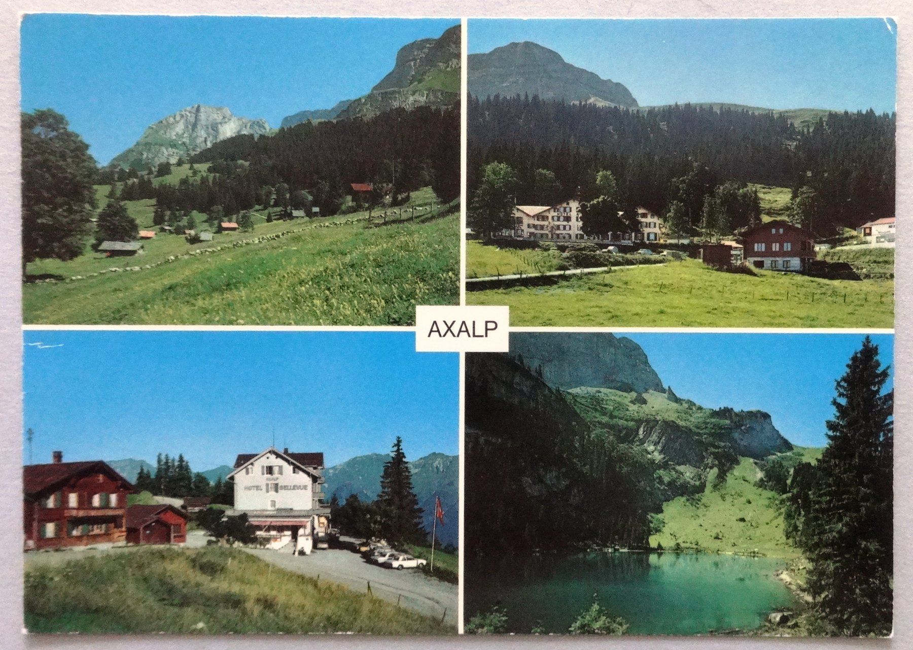 Cartoline postali: Axalp ob Brienz 1530 m ü.M. – Usato da Fétigny venduto da Billy2miny