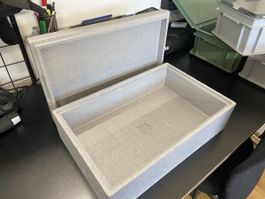 Styroporbox mit Deckel