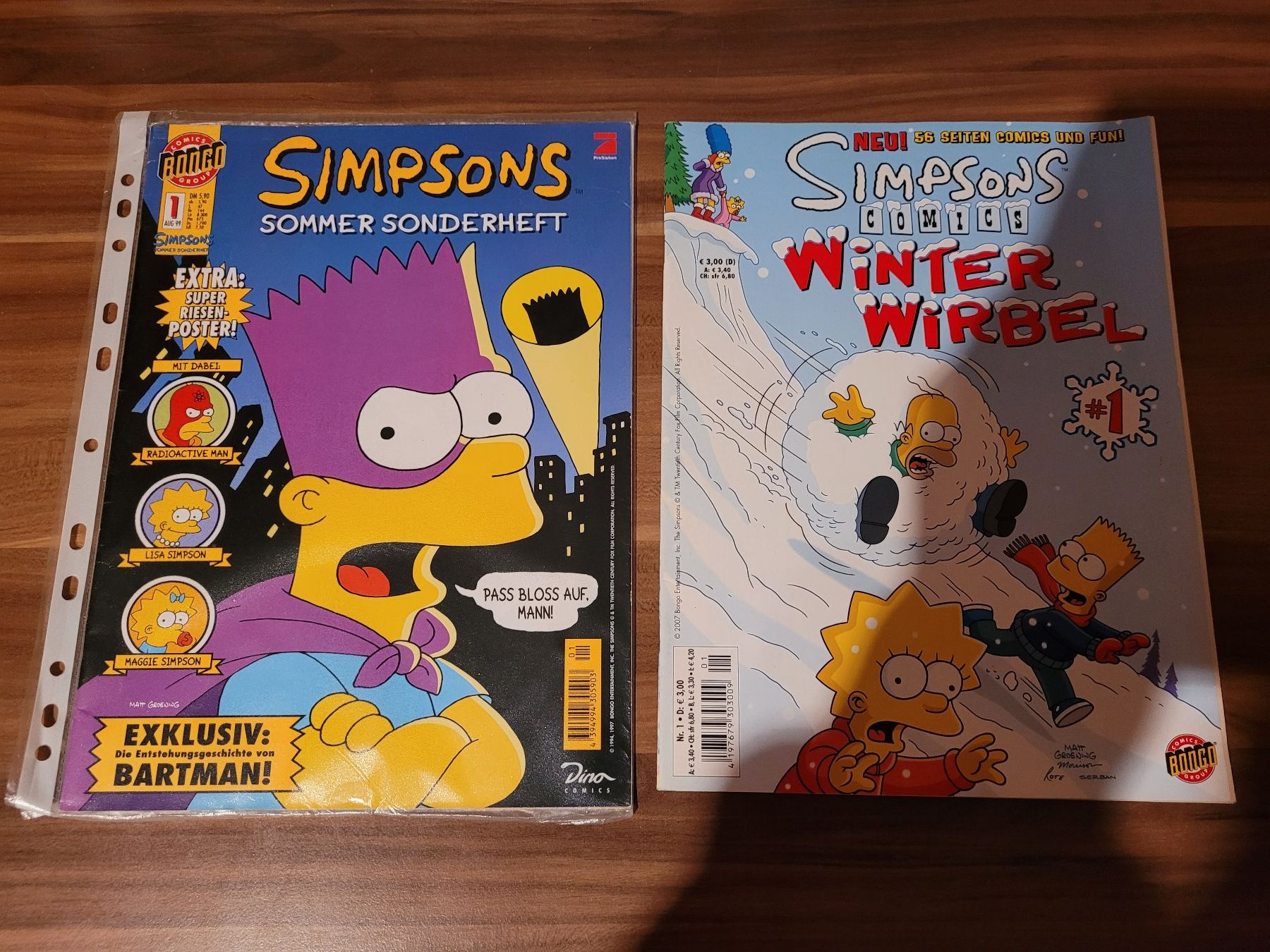 BD: Die Simpsons – D'occasion à Beinwil (Freiamt) par Tourigny