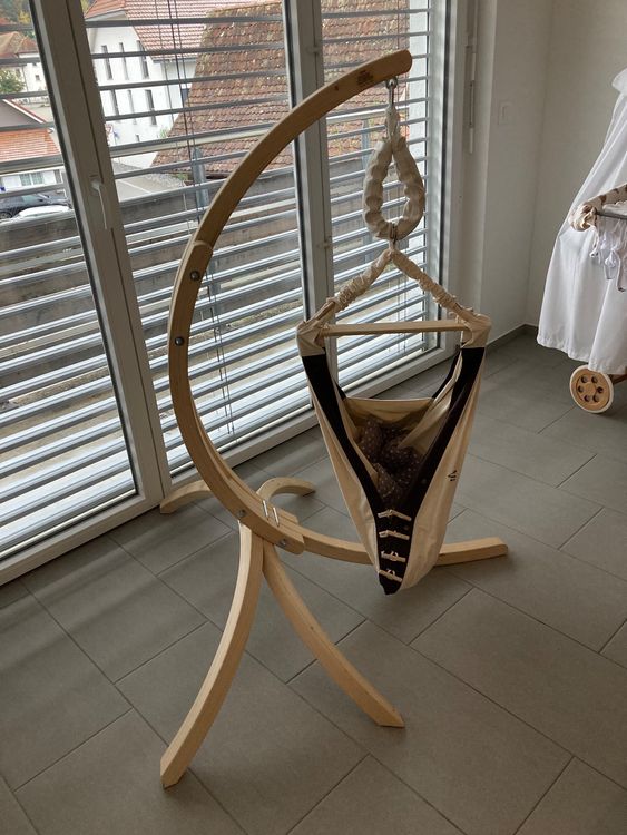 Hängemattengestell Aus Eschenholz - Klappbar Bis 250kg Tragkraft