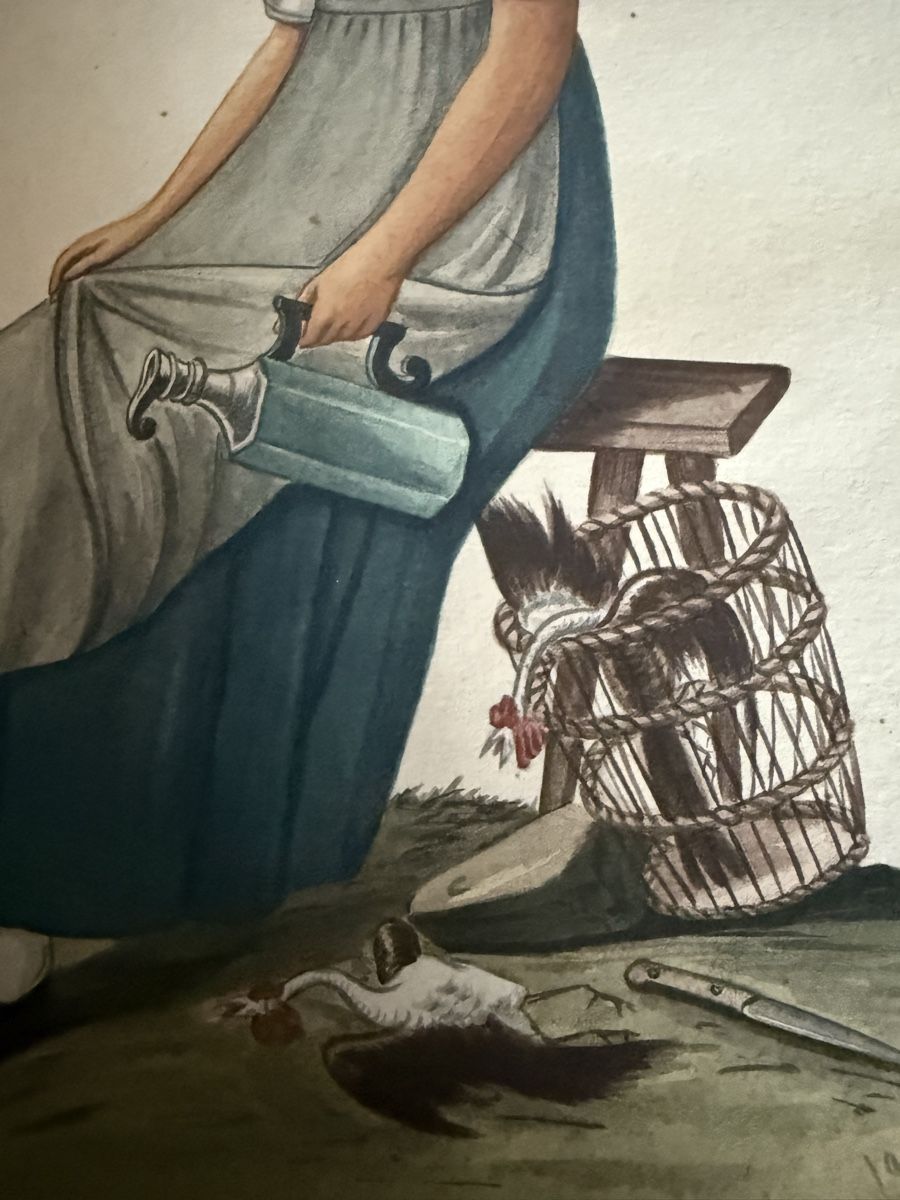 Dipinti: Original Aquarell Tracht 1928 – Usato da Biel/Bienne venduto da Katja01112 2