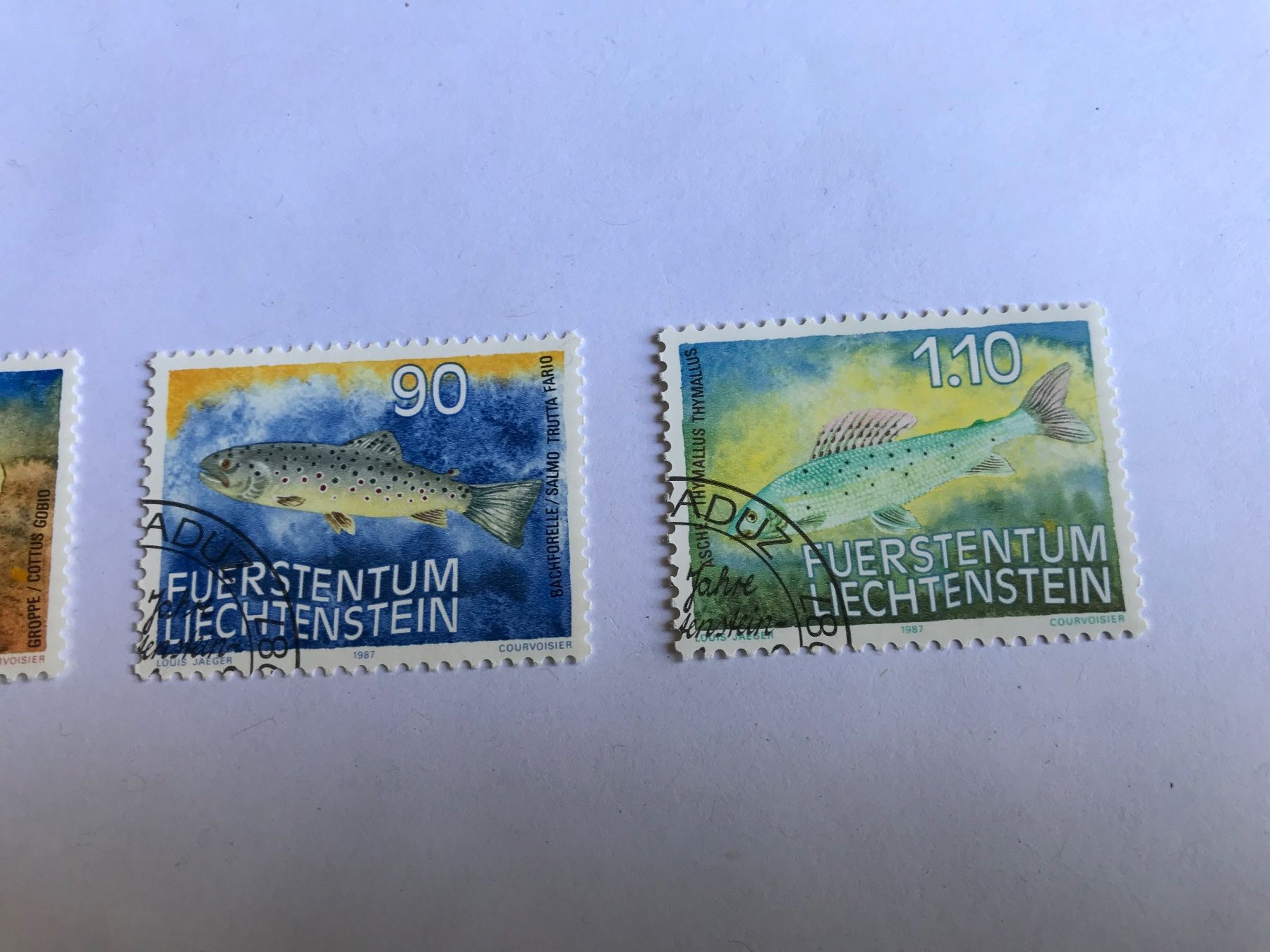 Tutti i francobolli: briefmarken FL 1987, gestempelt – Usato da liestal venduto da makai05 2