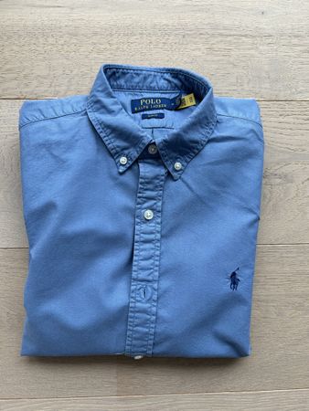 Polo Ralph Lauren Light Blue Shirt, Size M, Slim Fit