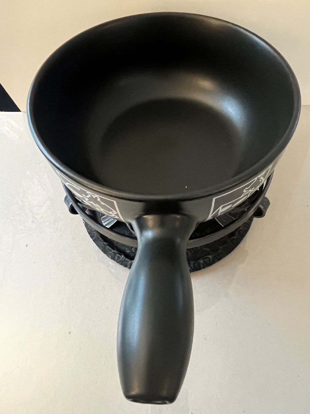 Elettrodomestici da cucina: Fondue Set - Caquelon Landert und Rechaud – Usato da Zürich venduto da mast728 6