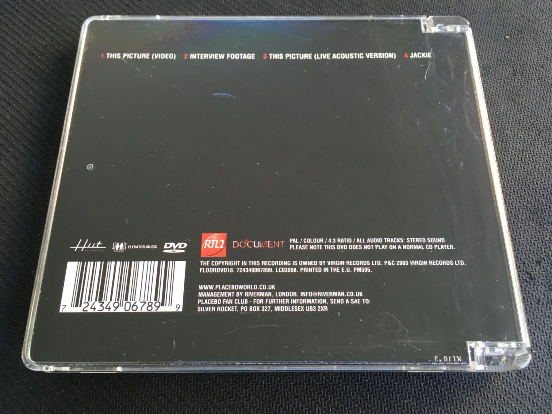 Tutti i DVDs: Placebo - This Picture -DVD- – Usato da St.Gallen venduto da MedienJoe 2
