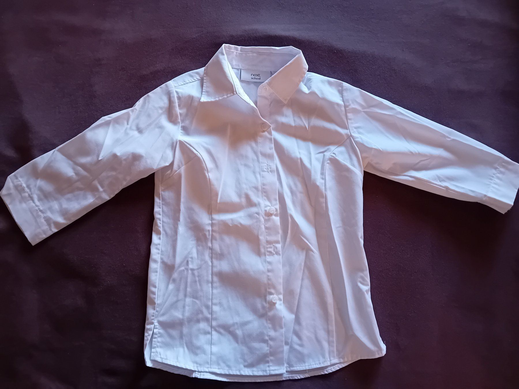 Next Camicette, T-shirt & Top: Weisse Bluse Gr. 134 – Nuovo (secondo la descrizione) da Auw venduto da luszur