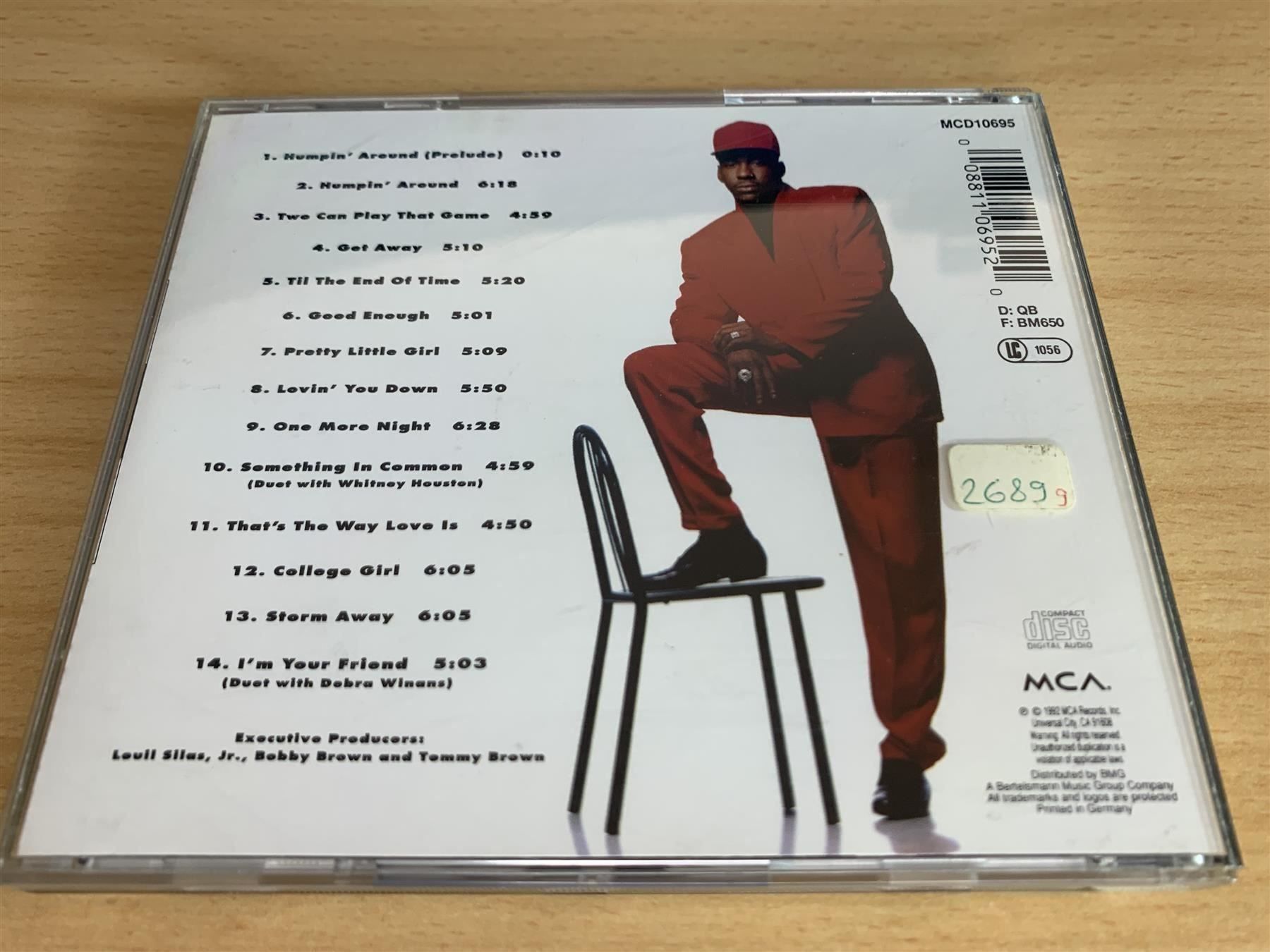 CD: Bobby Brown – Bobby – Usato da Rikon im Tösstal venduto da Alpenmutz 1
