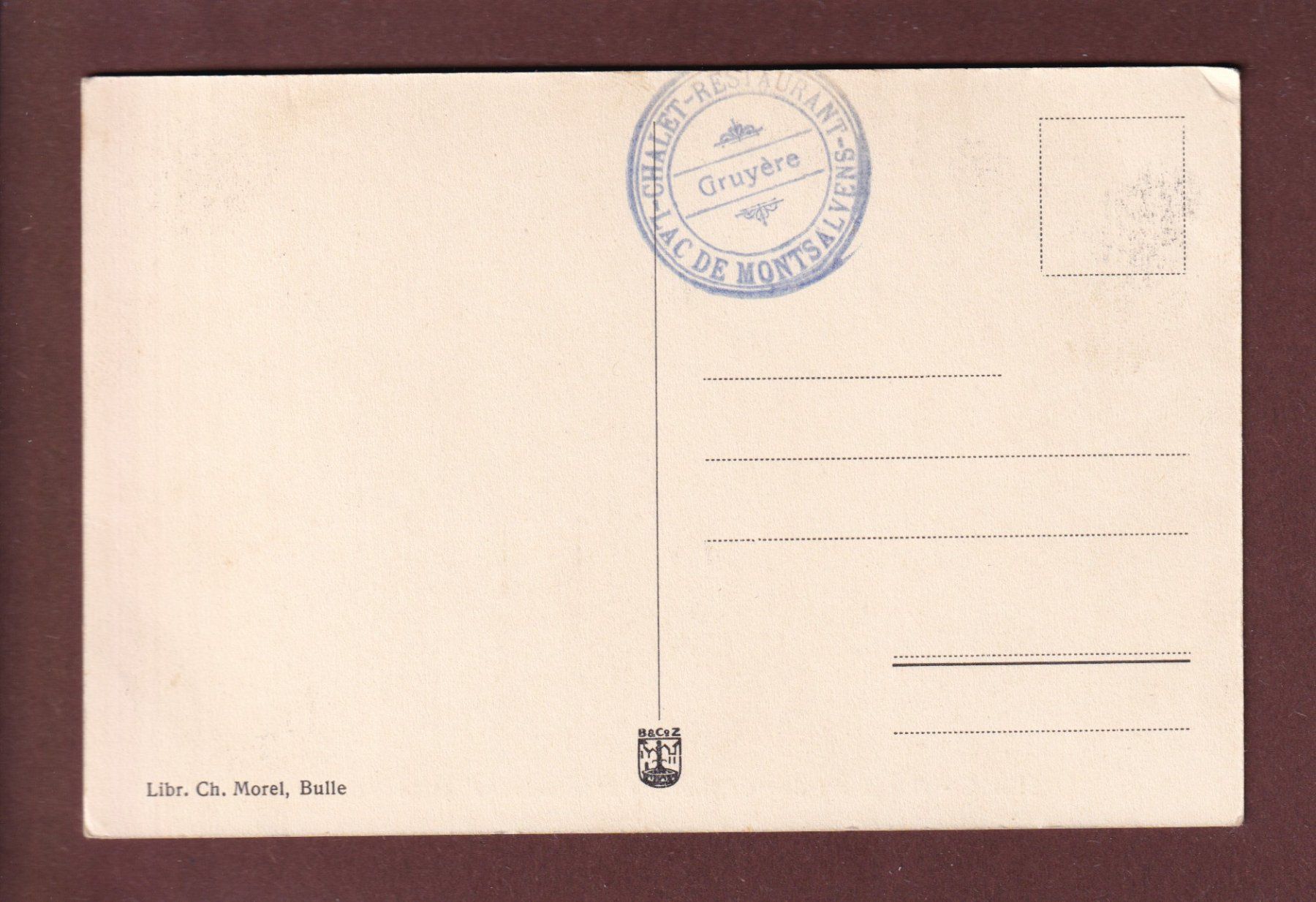 Cartoline postali: Lac de MONTSALVENS - Moléson – Usato da Pully venduto da nicecards 1