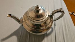 Teekanne aus Zinn Vintage mit Stempel 95% Zinn