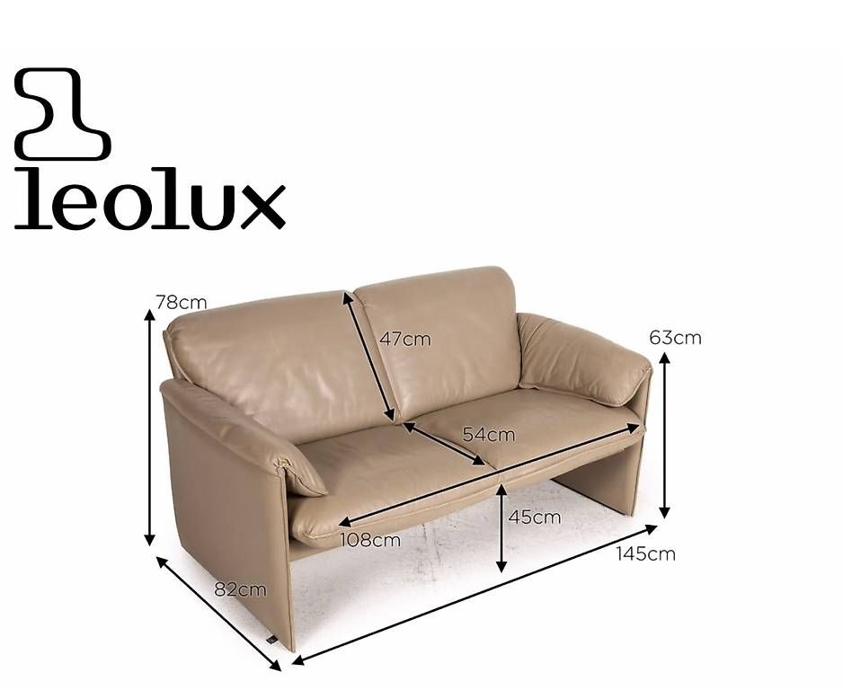 Leolux Divani: LEOLUX Leder Sofa "Bora" – Usato da Birsfelden venduto da nutellanico 1