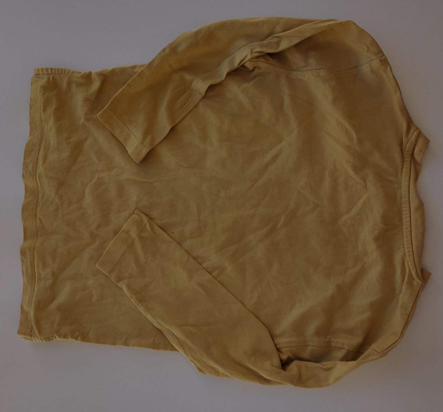 Zara Hemden, T-Shirts & Polos: Langarmshirt Zara, Gr. 116, Senffarben – Gebraucht aus Einsiedeln von pattymary 1