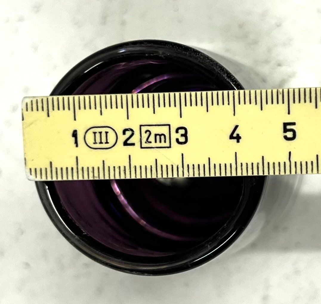 Murano Vasi & Recipienti: Kleine violette Glasvase handgemacht – Usato da Zürich venduto da gigimai67 5