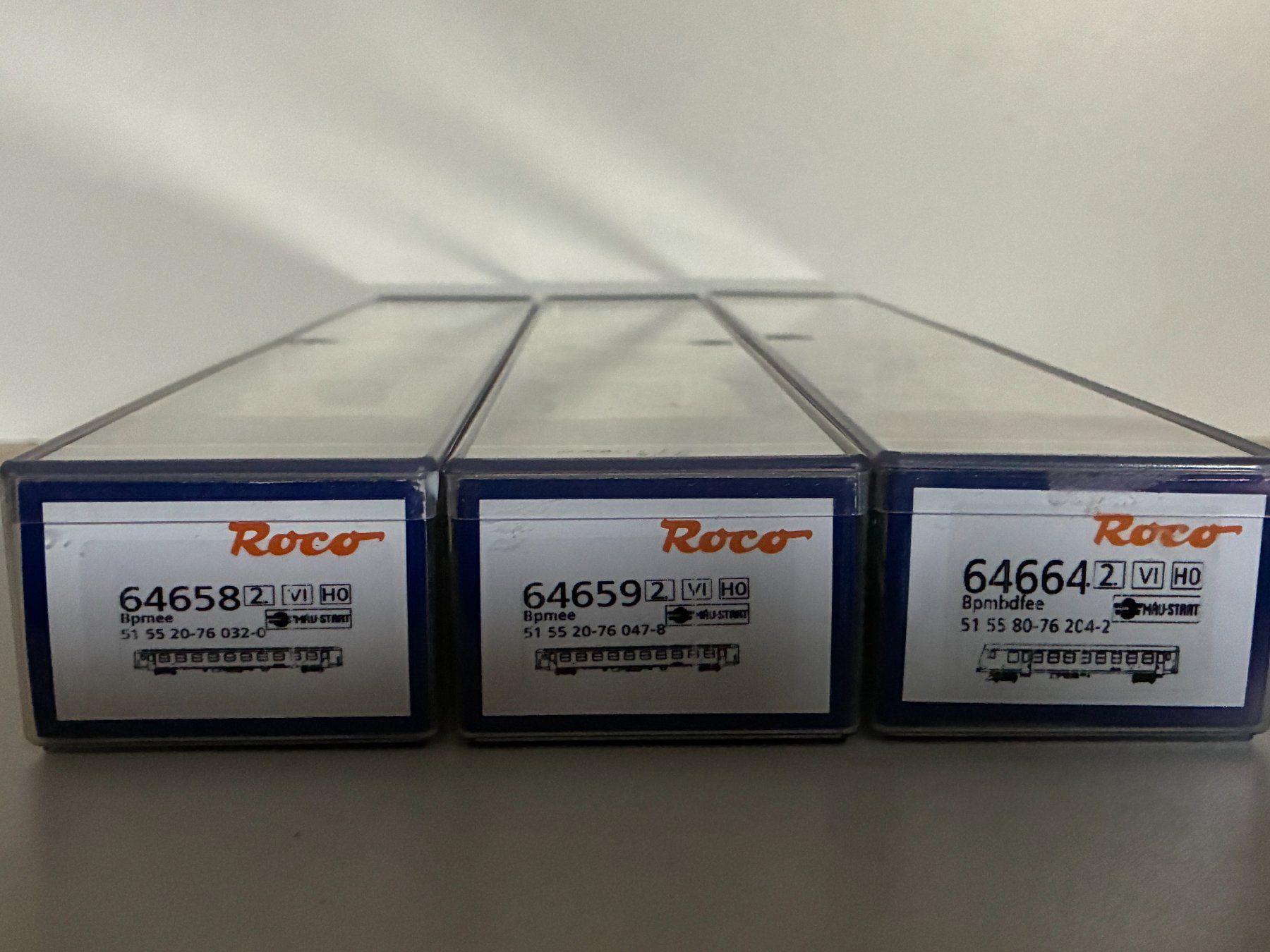 Roco Modelleisenbahnen: Roco 64658-64659-64664 - Composition MÀV-Start – Neu und originalverpackt aus Le Pâquier-Montbarry von Patroni0