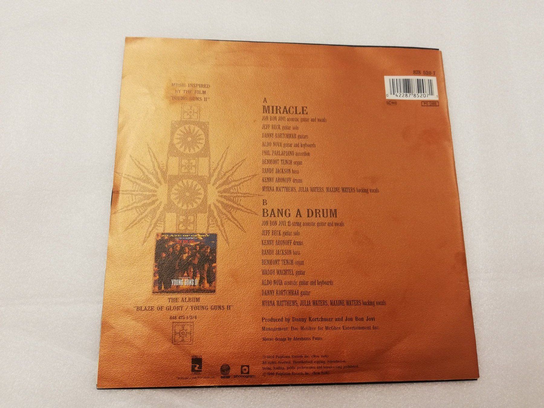 Dischi in vinile: JON BON JOVI - MIRACLE (SINGLE 7") – Usato da Bern venduto da Vinylsound.ch 1