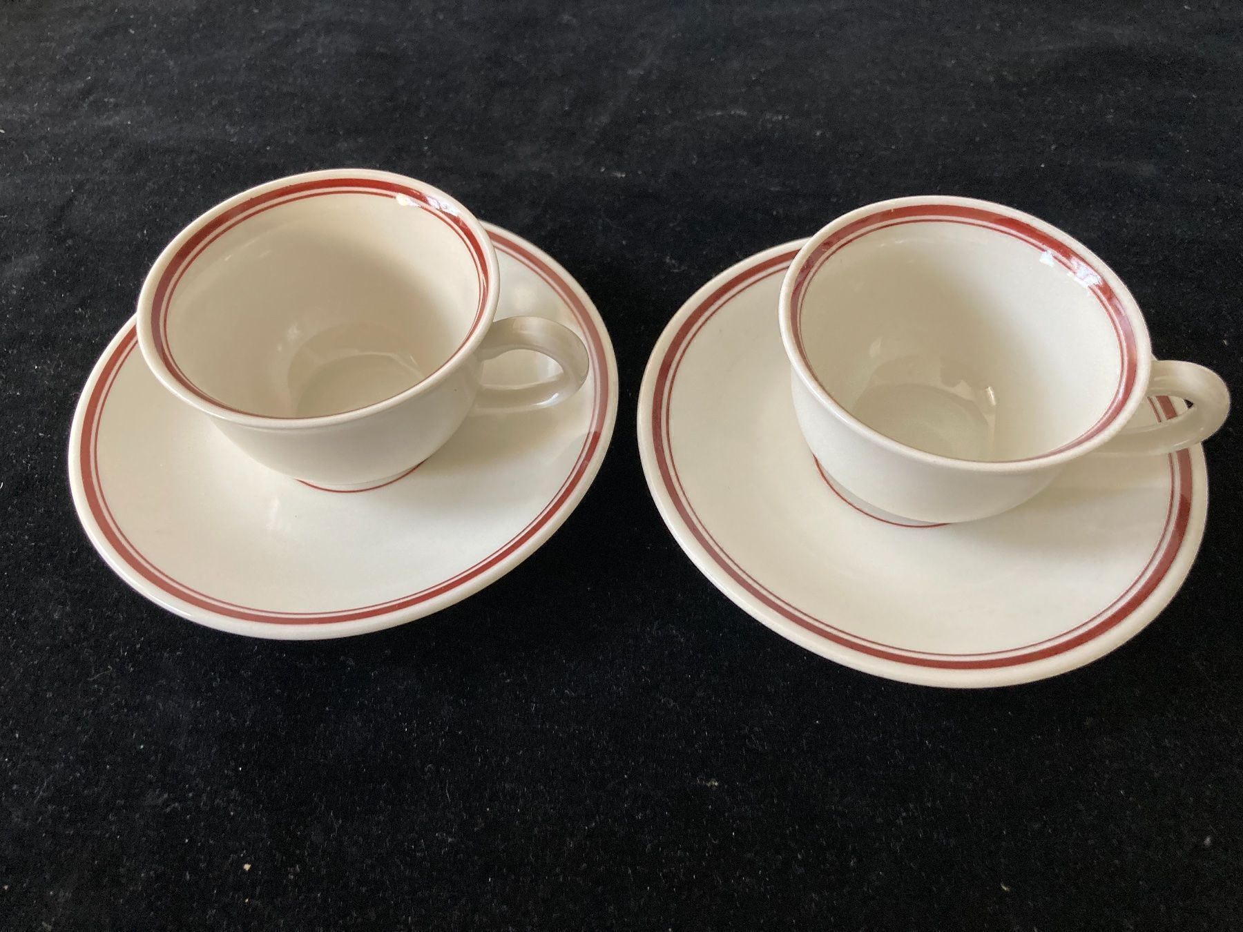 Tassen: 2 Langenthal Mocca Tässchen 1951 – Gebraucht aus Zürich von Chaeffeler