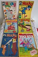 6 Comic Heftchen antik 1964: Yogi Bär/Hucky/Bugs Bunny etc.