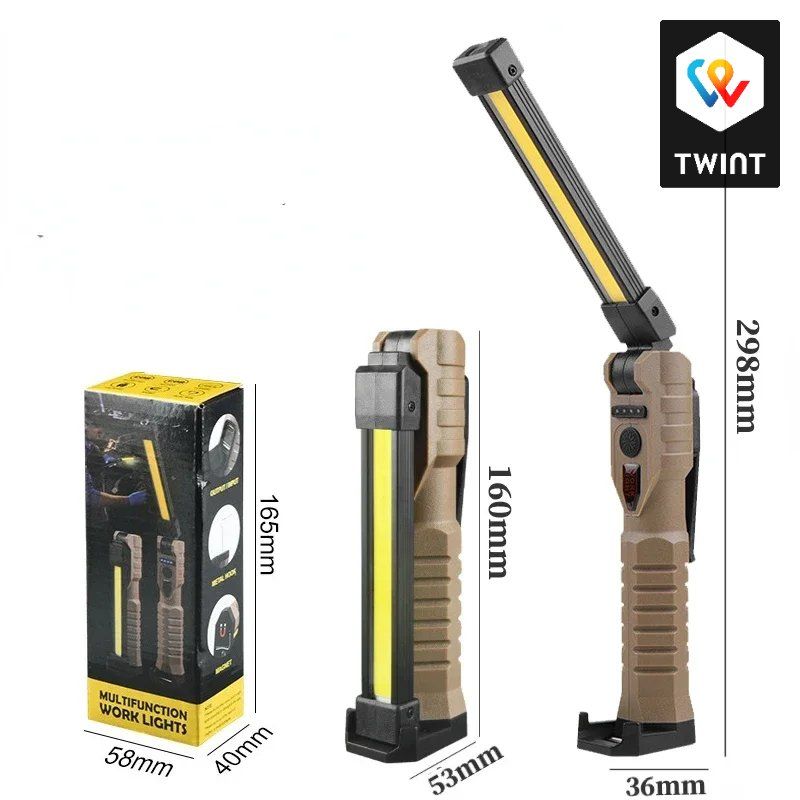 Lampade: Lampe de travail LED rechargeable, neuve et polyvalente. – Nuovo e nell'imballaggio originale da Saignelégier venduto da onekeystore 4