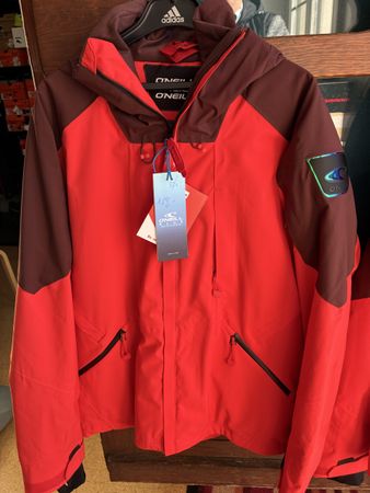 O'Neill Ski-Jacke, Grösse S, rot-braun, neu!