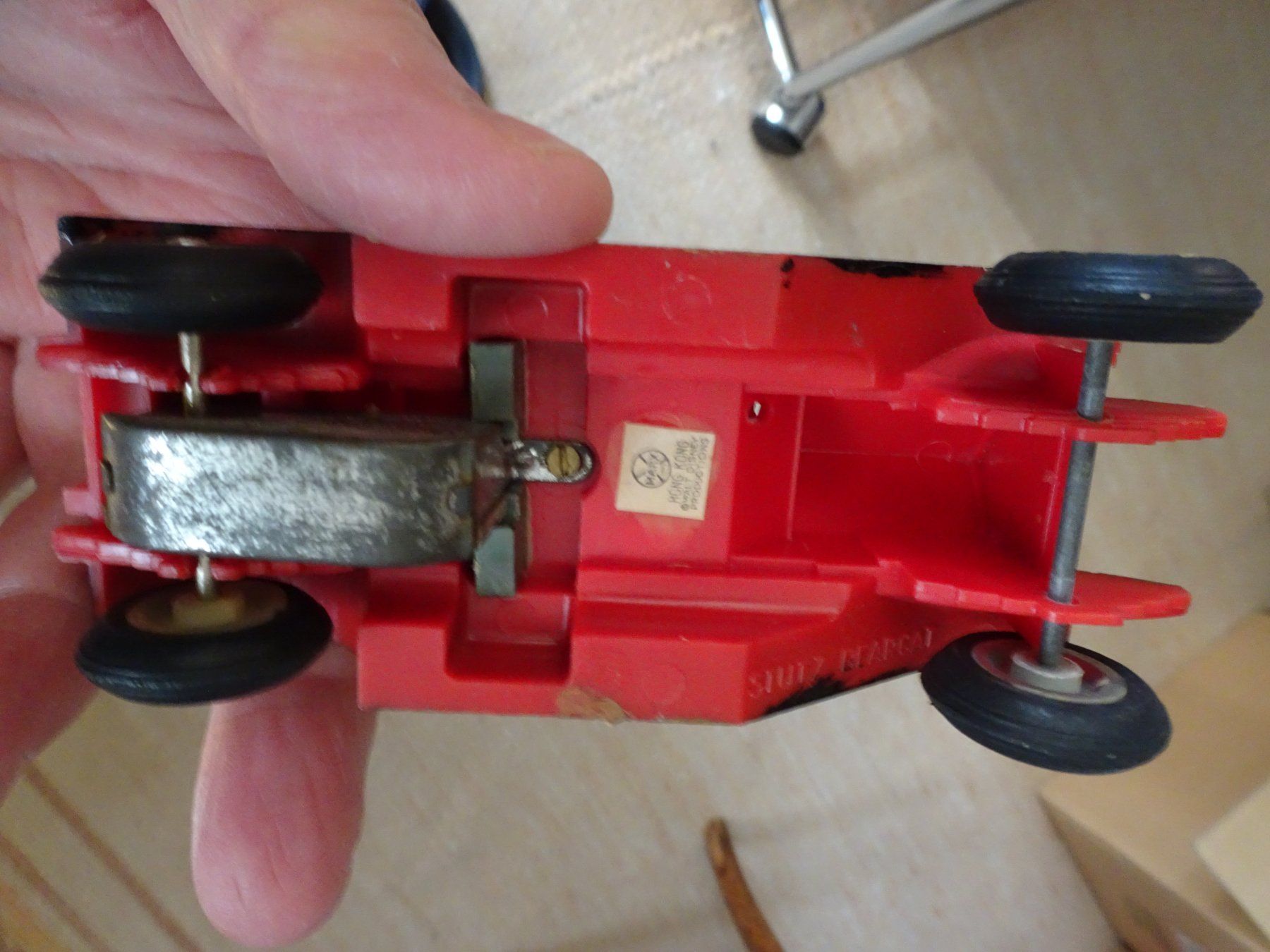 Disney Modellini d'auto: Donald Duck Auto Vintage Modellauto Disney – Usato da Schönenwerd venduto da schnitzunddrunter 2