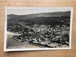 Vue aérienne de Neuchâtel ~1938
