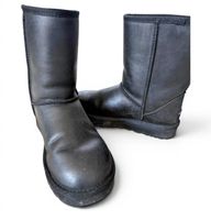 Stiefel UGG schwarz Grösse 37 Damen Leder gefüttert